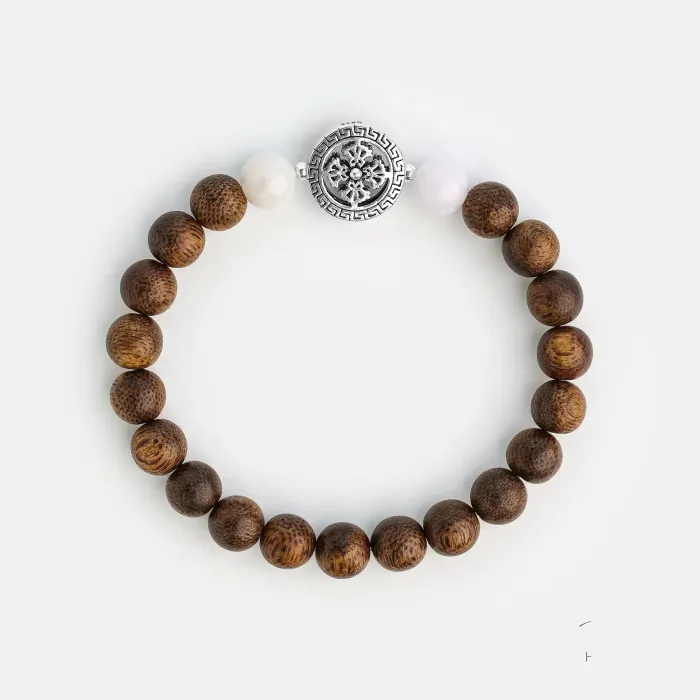 Natural Agarwood Bracelet | Handcrafted Wood Jewelry
