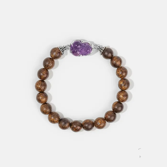 Natural Agarwood Bracelet | Handcrafted Wood Jewelry