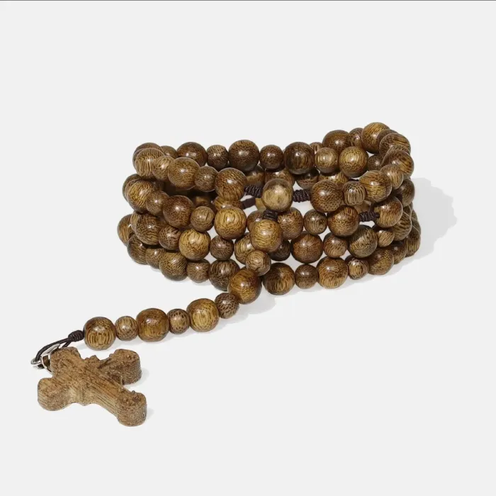 Natural Agarwood Bracelet | Handcrafted Wood Jewelry