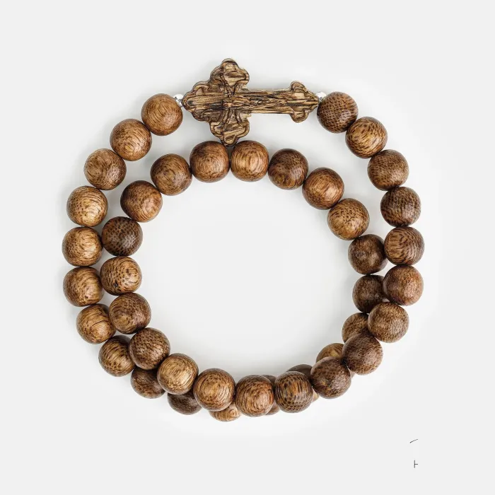 Natural Agarwood Bracelet | Handcrafted Wood Jewelry