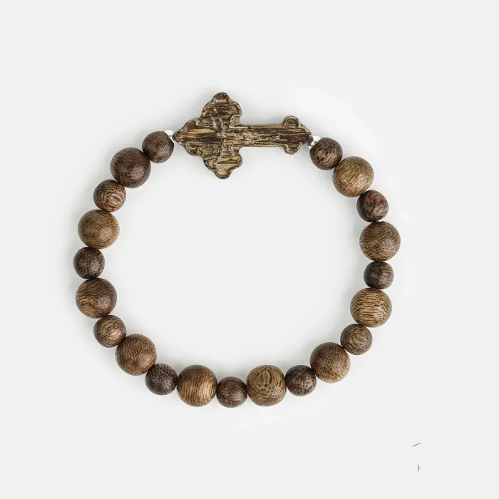 Natural Agarwood Bracelet | Handcrafted Wood Jewelry