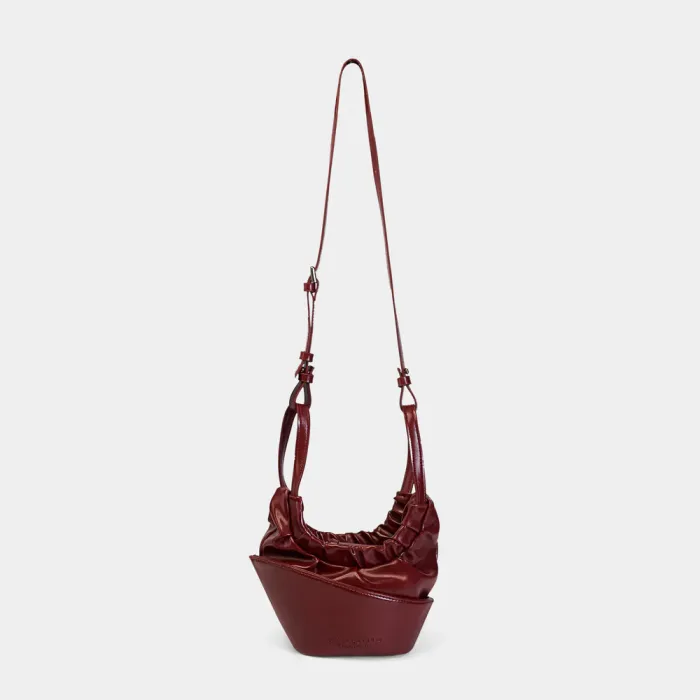 Bucket Bag Women | PU Leather Shoulder Purse with Drawstring Closure, Adjustable Strap