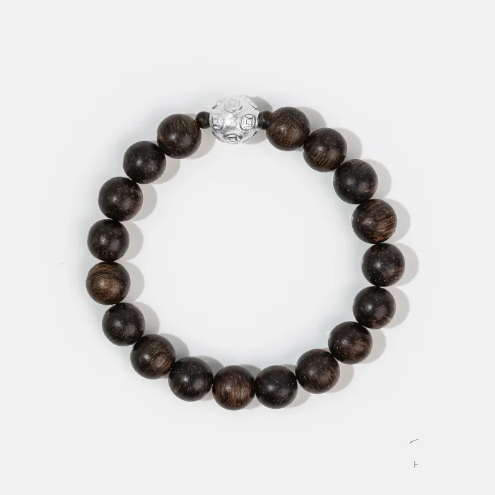 Natural Agarwood Bracelet | Handcrafted Wood Jewelry