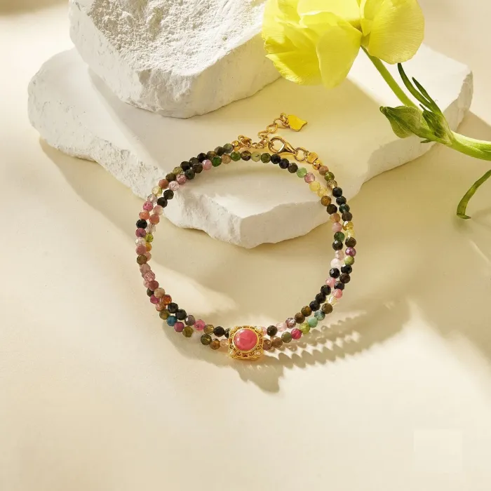 Tourmaline Bracelet | Natural Stone Jewelry for Women & Men