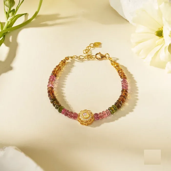 Tourmaline Bracelet | Natural Stone Jewelry for Women & Men