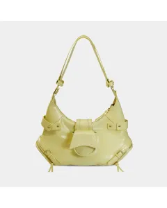 Mini Shoulder Bag | Reversible PU Leather Crossbody with Two Looks