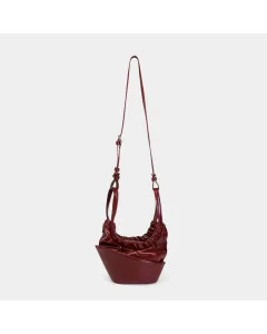 Bucket Bag Women | PU Leather Shoulder Purse with Drawstring Closure, Adjustable Strap