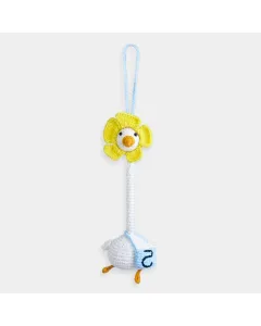 Cute Duck Keychain | Long-Neck Cartoon Animal Bag Charm, Funny Accessories Women
