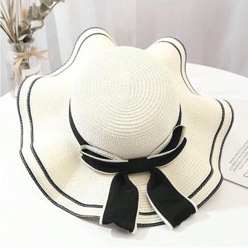 Women's Wide-Brim Sun Hat | UV Beach & Travel Hat