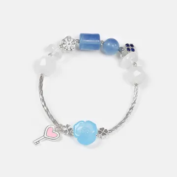 Aquamarine Bracelet | Natural Stone Jewelry for Women & Men