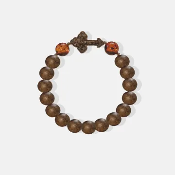 Natural Agarwood Bracelet | Handcrafted Wood Jewelry