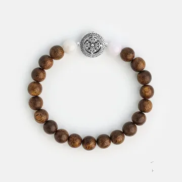 Natural Agarwood Bracelet | Handcrafted Wood Jewelry