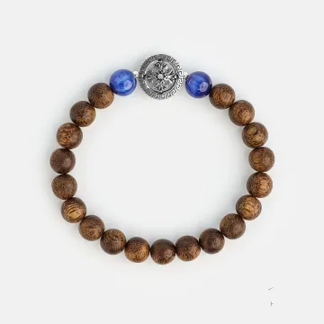Natural Agarwood Bracelet | Handcrafted Wood Jewelry