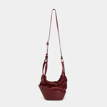 Bucket Bag Women | PU Leather Shoulder Purse with Drawstring Closure, Adjustable Strap