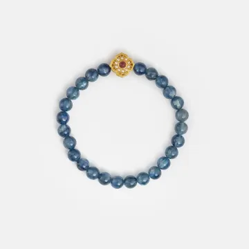 Kyanite Bracelet | Natural Stone Jewelry for Women & Men