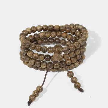 Natural Agarwood Bracelet | Handcrafted Wood Jewelry